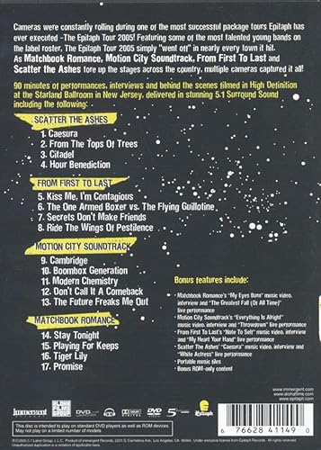 Vista 2 de Epitaph Presents Epitaph Tour 2005 DVD