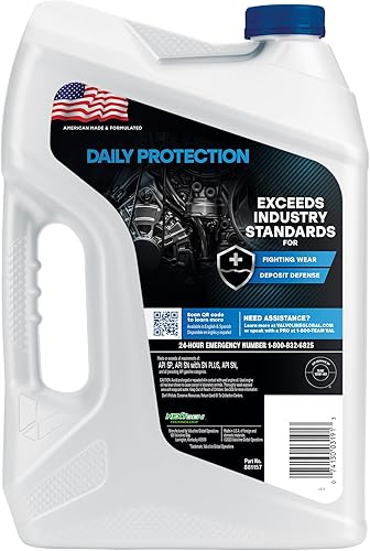 Miniatura 3 de Valvoline - Aceite de motor Daily Protection convencional, 10W-40, protección diaria, 5 cuartos de galón, caja de 3 unidades