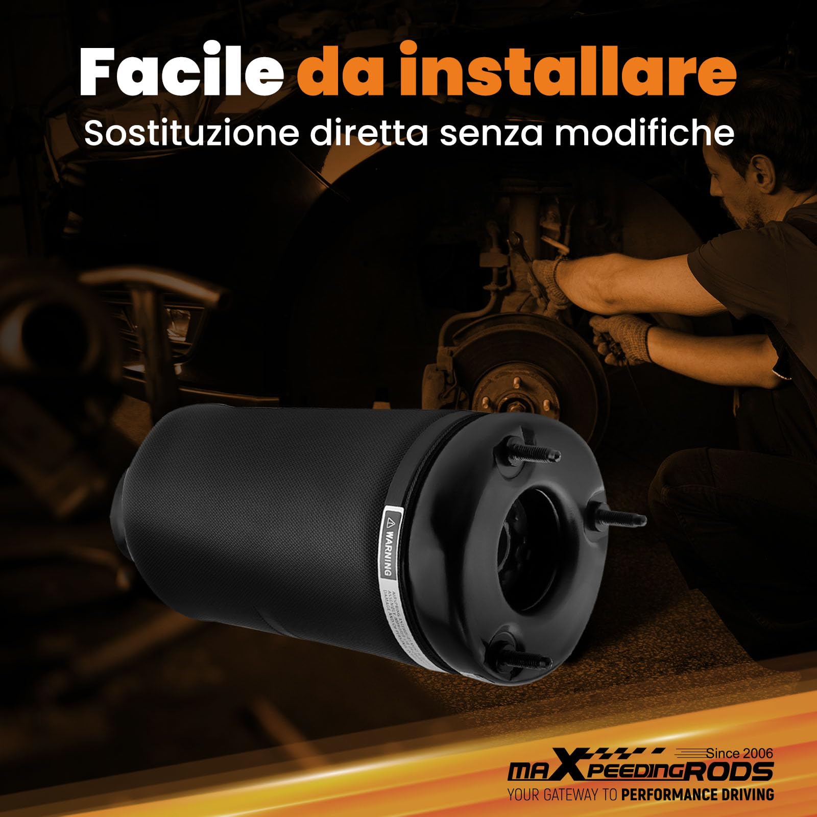 maXpeedingrods Anteriore per Mercedes ML GL W164 X164 Sospensioni Pneumatiche Molla Ad Aria