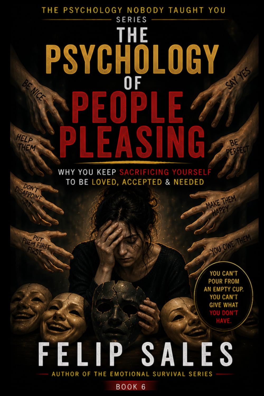 The Psychology of People Pleasing: Why You Keep Sacrificing Yourself To Be Loved, Accepted & Needed (The Psychology Nobody Taught You)