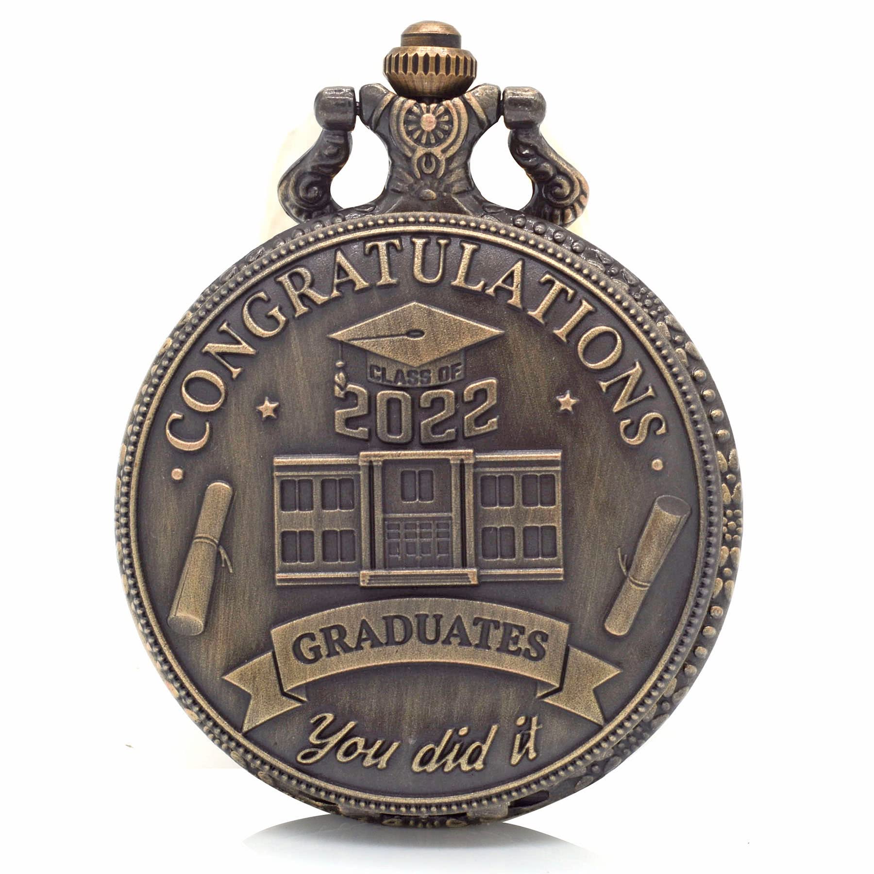 Buy Class of 2022 Graduation Pocket Watch for Him Her,Quartz Pocket