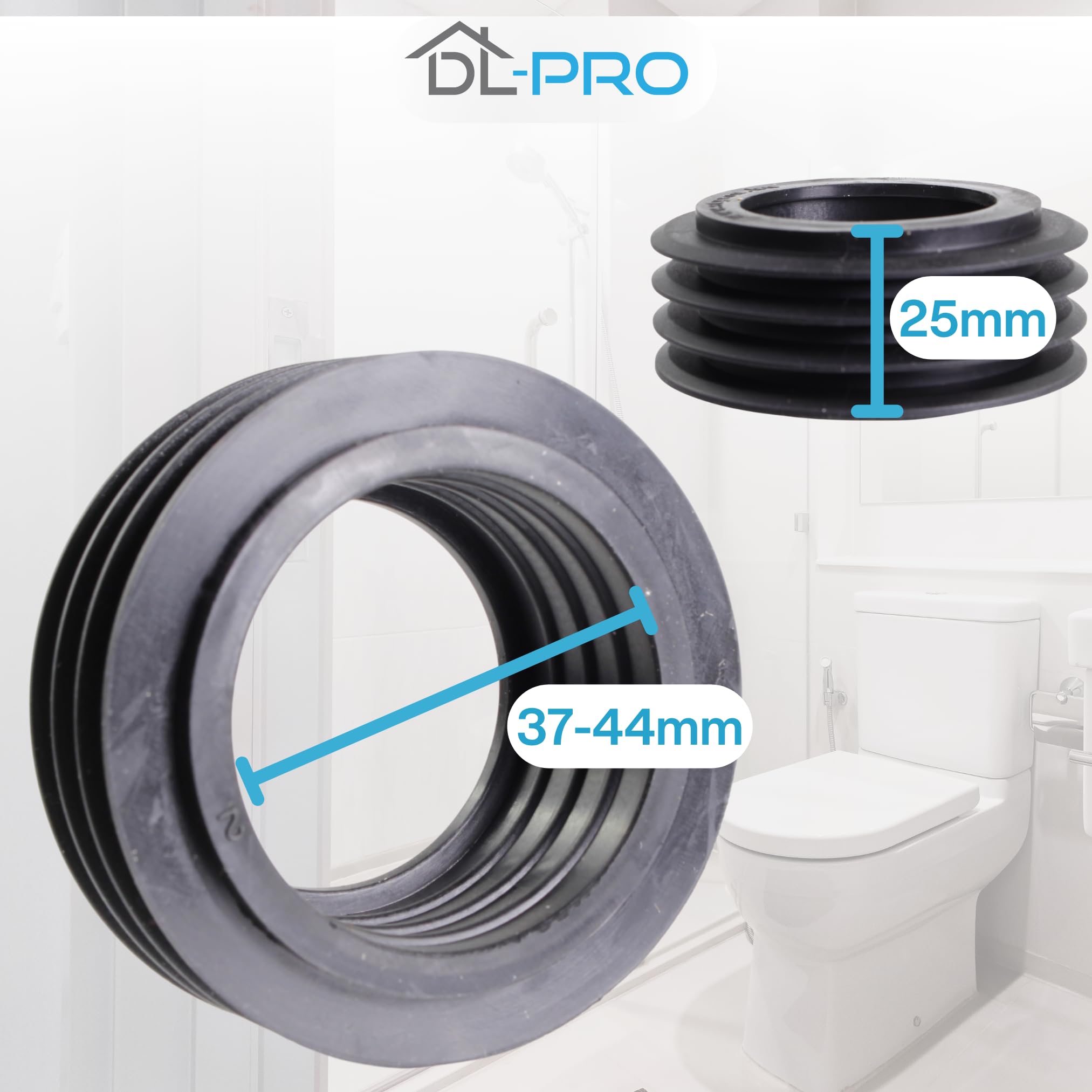 Connettore Per Tubo Di Scarico Marmitta 2 Pollici 51 Mm Manicotto A Doppio Morsetto Accessorio Per Auto~p143209426 - Foto 5