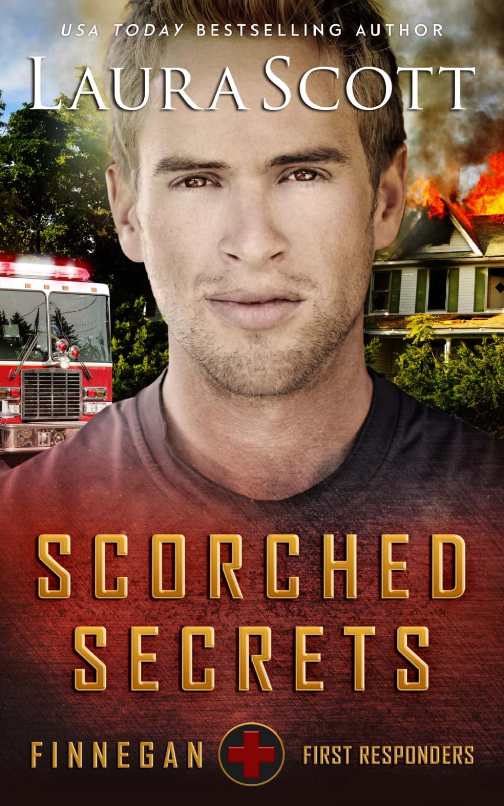 Scorched Secrets: Romantischer Thriller (Finnegan Ersthelfer Buch 6)