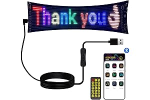 Scrolling Led Car Sign 24'x5' Programmable Led Signs