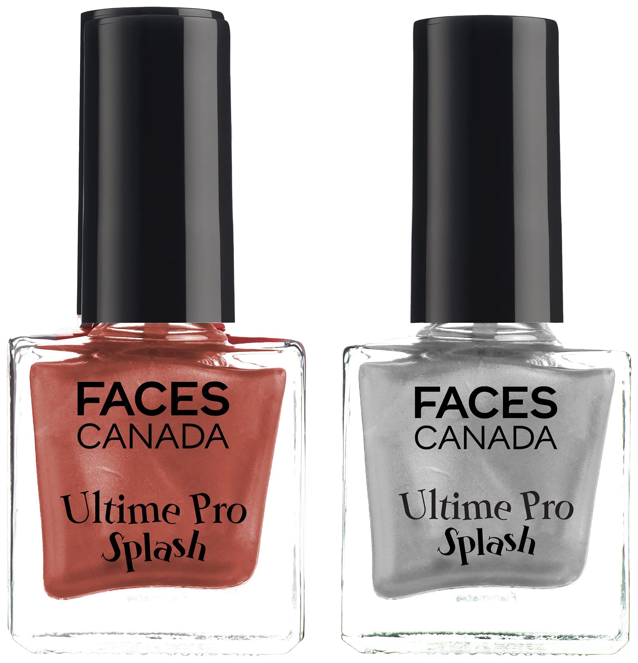 FACESCANADA Ultime Pro Splash Glossy Finish Nail Enamel-Silver Frost 61 (8Ml) & Ultime Pro Splash Glossy Nail Enamel-Princess 30 (8Ml)-image-17
