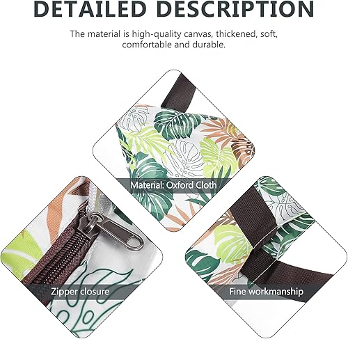 Miniatura 3 de Bolsa de mano portátil con cremallera Oxford de tela impermeable para mujeres (color surtido) bonita bolsa de uso diario portátil