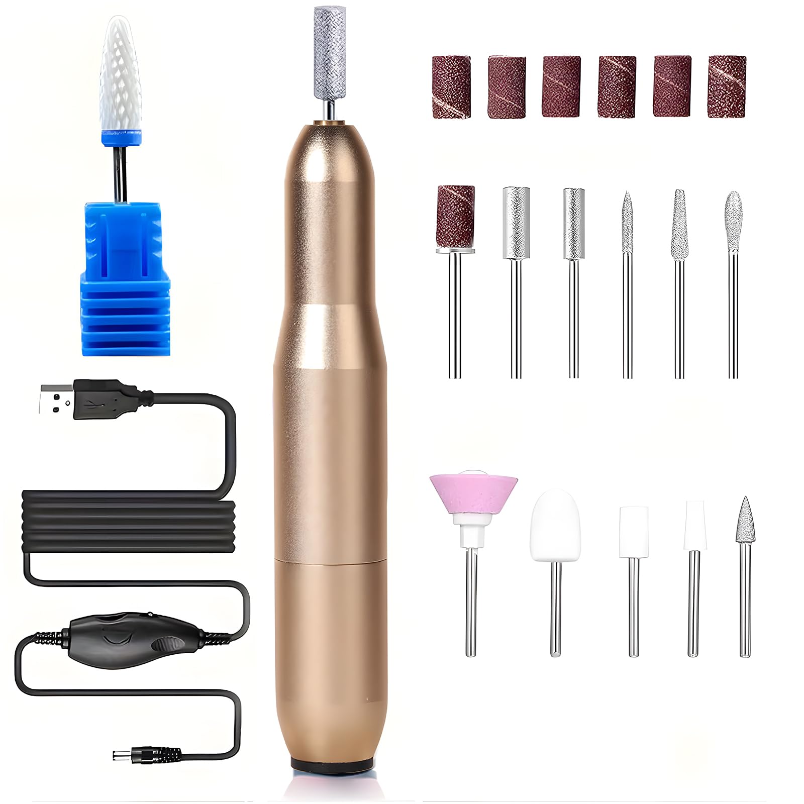Photo 1 of JYDFYP Portable Electric Nail File - Professional 25,000 RPM