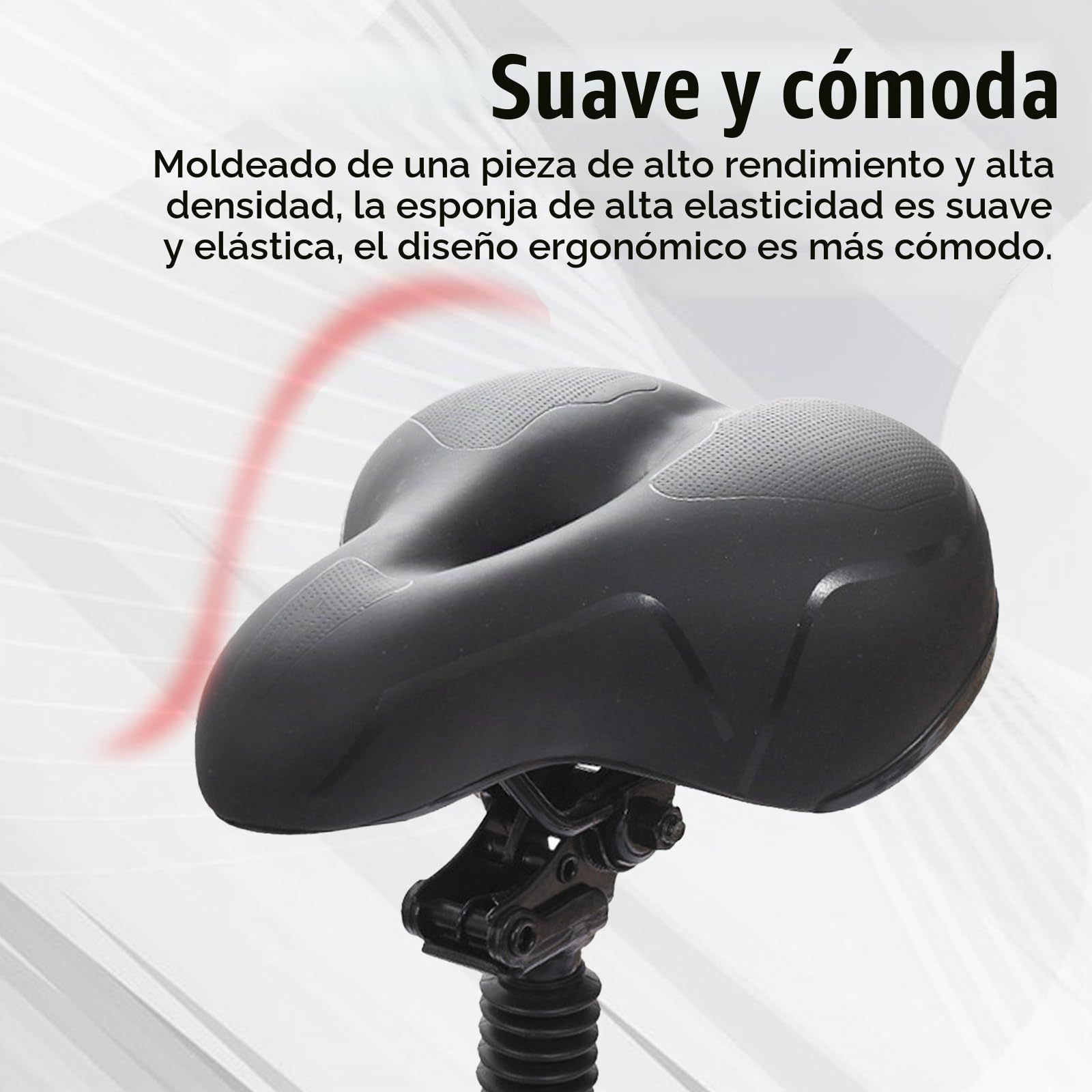 Asiento para Patinete Eléctrico ZT3Pro con Amortiguación, Altura Ajustable de 45 a 65 cm Sillín Plegable para Patinete Eléctrico Homologado Ideal para Ciclismo de Larga Distancia