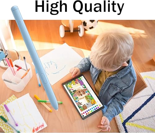 Miniatura 5 de Paquete de 2 bolígrafos Galaxy Tab S6 Lite S de repuesto para Samsung Galaxy Tab S6 Lite, lápiz capacitivo táctil, repuesto (azul angora)