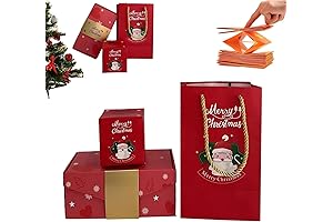 Christmas Surprise Explosion Gift Box Surprise Gift Boxes Folding Pop-Up Explosion Gift...