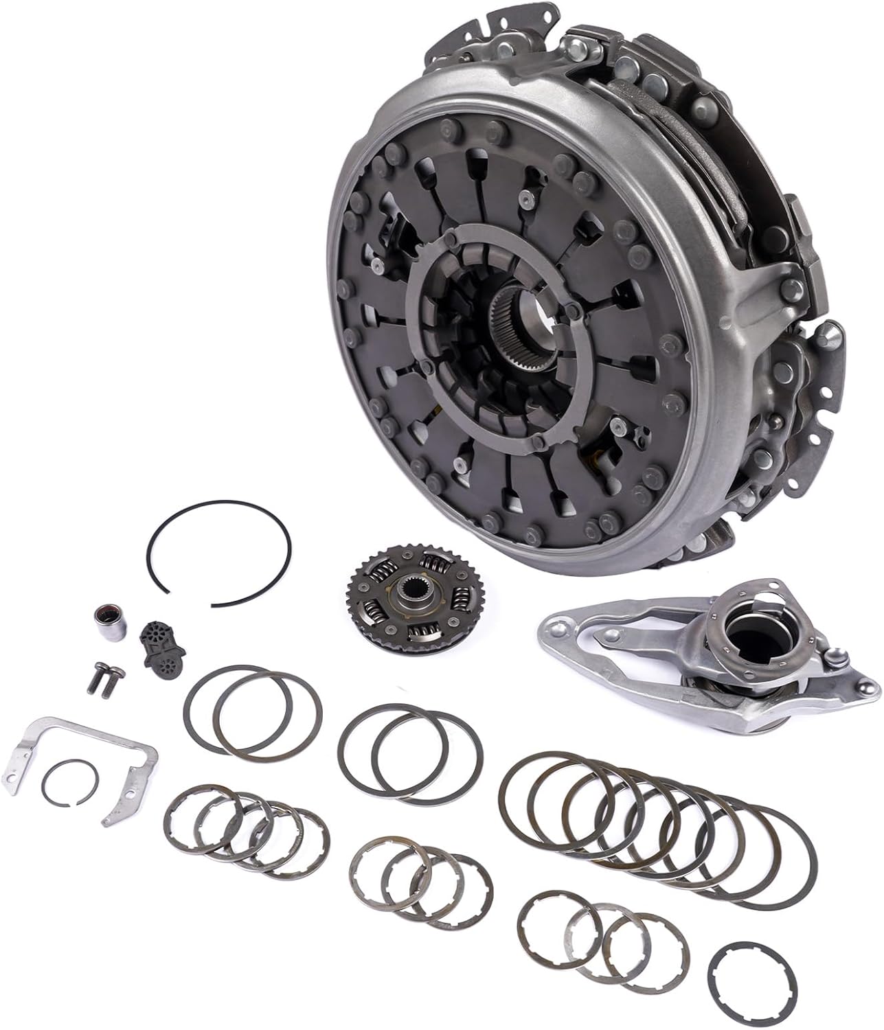 DQ200 DSG Transmission LUK Dual Clutch Kit 602000600 Replacement for Audi A3 A1 VW Golf Jetta Passat SKODA Fabia Octavia Superb 1.2T 1.4T 1.8T 0AM198141L 0AM198140F