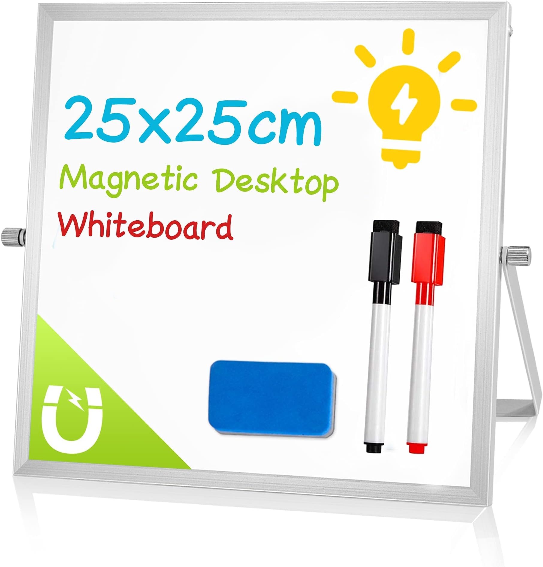 A3 Dry Erase Whiteboard for Desk or Home 30x40cm includes