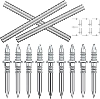 Comment choisir entre vis, clous et agrafes selon le projet 300 Pièces Vis de Sécurité, Invisibles Sans Soudure à Double Tête, Clou, Clous Tapissier, Vis et Fixations, Livré avec 3 Outils à Douilles Spéciaux pour Décoration, Intérieure de la Maison