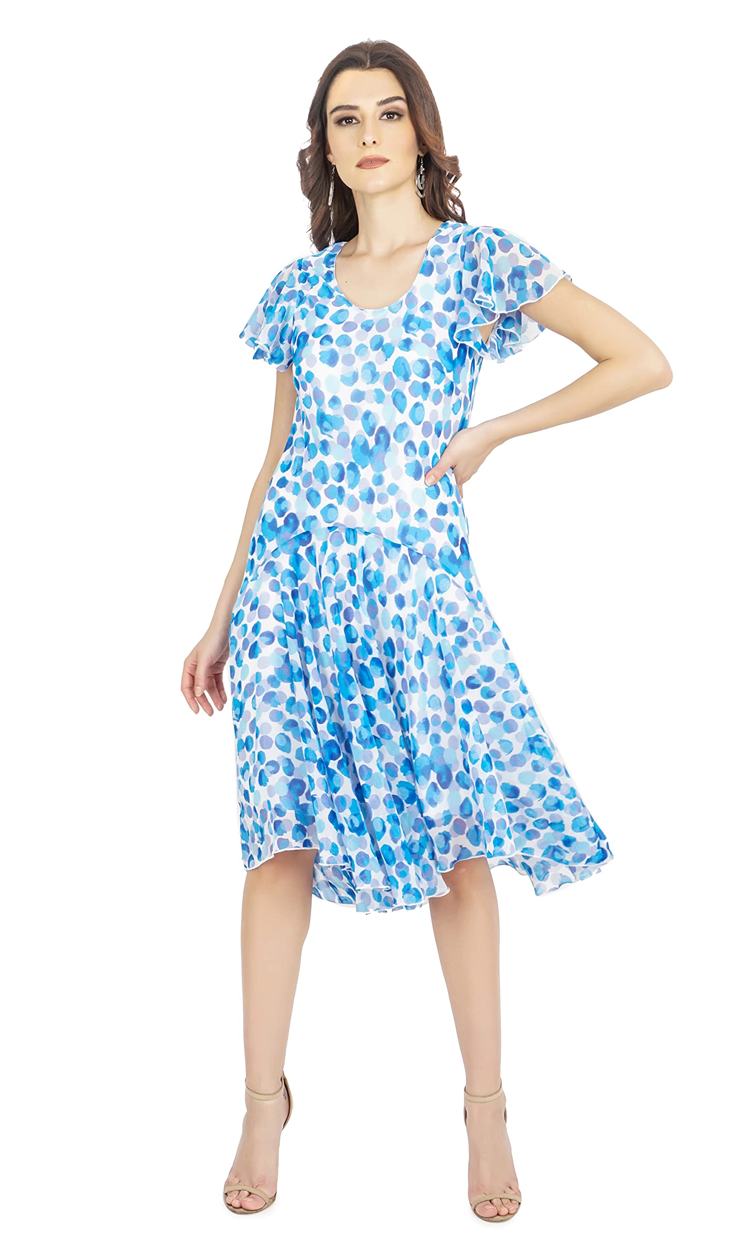 TSMVivii Dress (XXX-Large) Blue