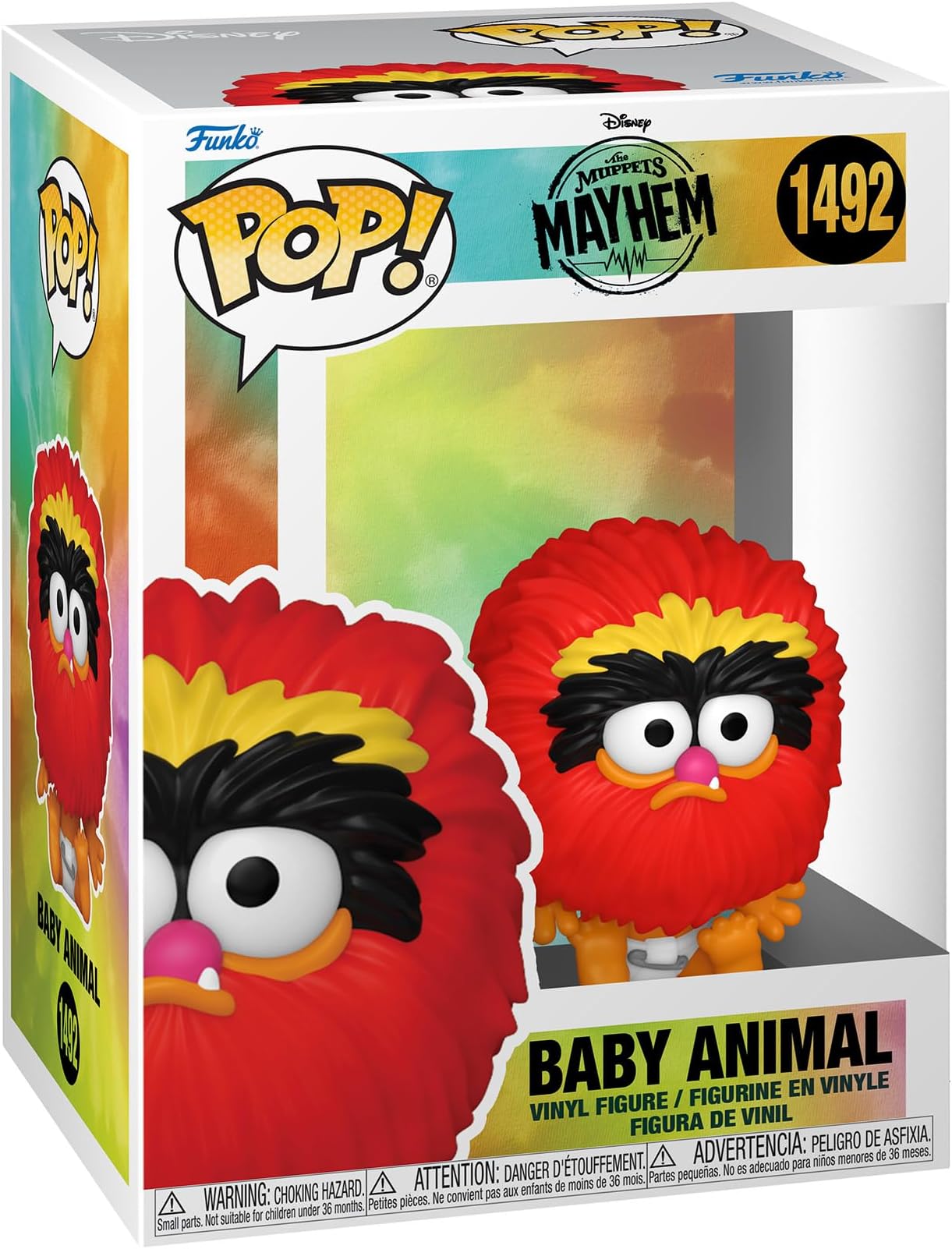 Pop Disney: The Muppets Mayhem – Baby Animal - Collectable Vinyl Figure - Gift Idea - Official Merchandise - Toys for Kids & Adults - Comedy Fans - Model Figure for Collectors and Display