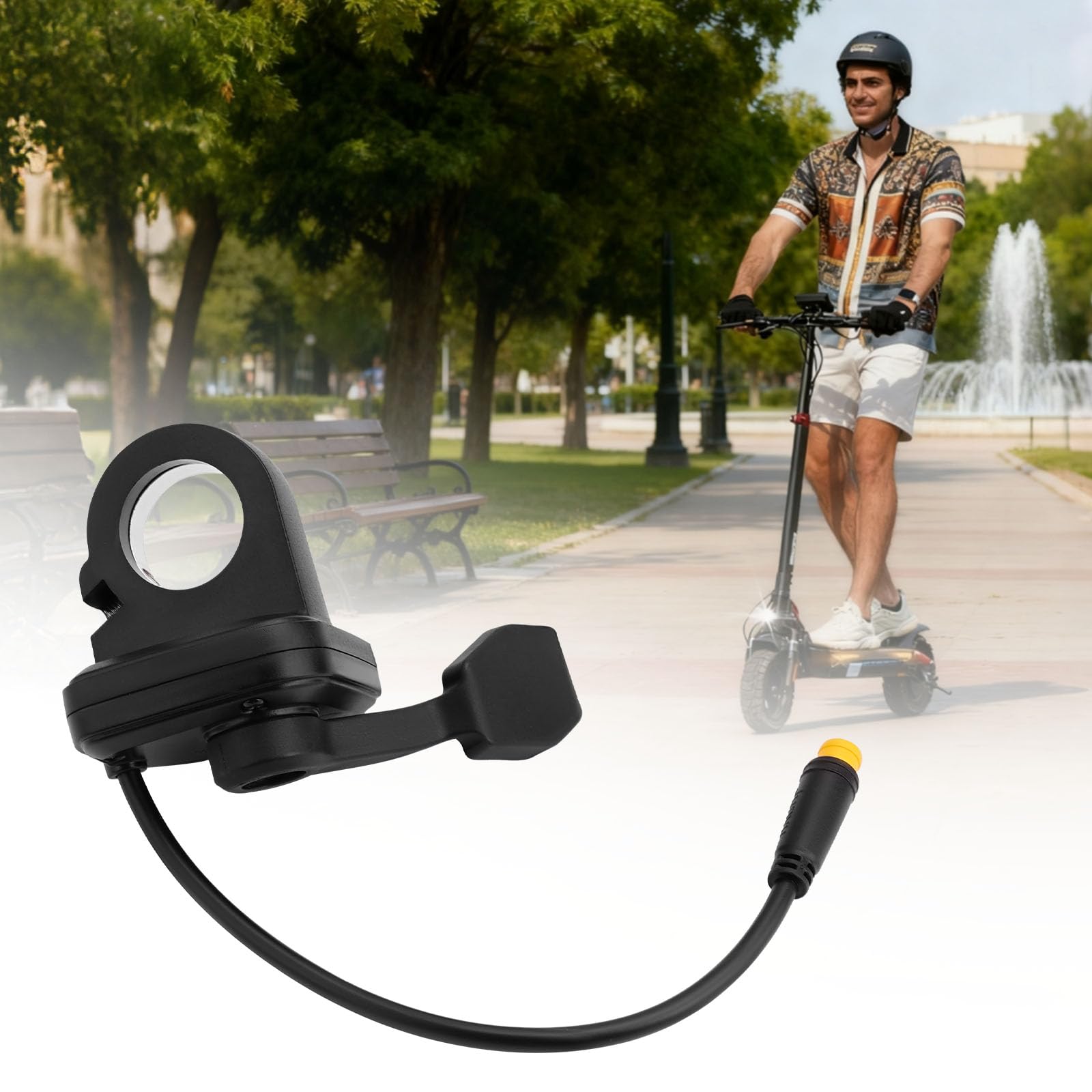 Thumb Throttle Accelerator for IScooter IX3 IX4, Right Hand Accelerator Thumb Throttle Control, Speed Connector Replacement, Accessories for IScooter