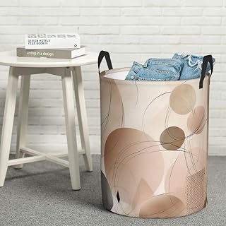 Laundry Basket Personalized Dirty Clothes Hamper with Handles Created Artwork Laundry Hamper Foldable Storage Basket Bedroom Decor Storage Bin for Bathroom Living Room Dorm Small