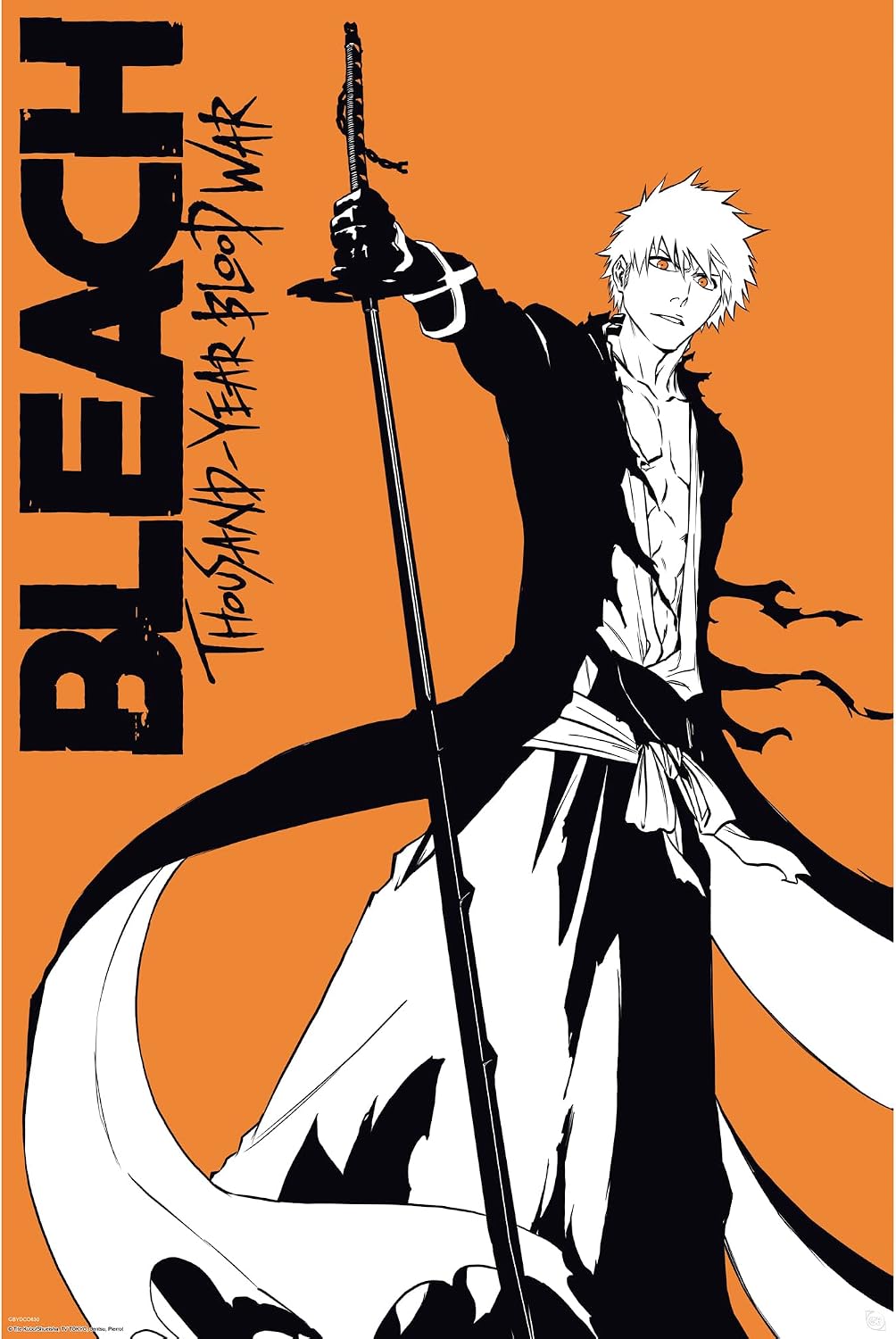GB eye Bleach TYBW Ichigo 61 x 91.5cm / 24.2 x 35.8 inches Maxi Poster - Shipped Rolled - Art Poster - Wall Posters - Posters & Prints