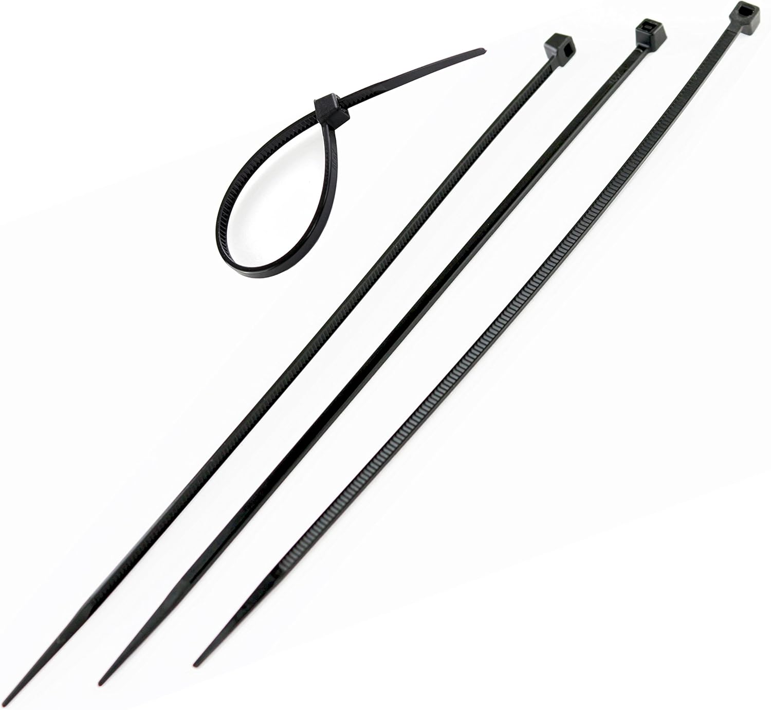 XScorpion CT-6.1 Wire Ties Zip Ties 6" 1000 Pieces Per Bag, Black