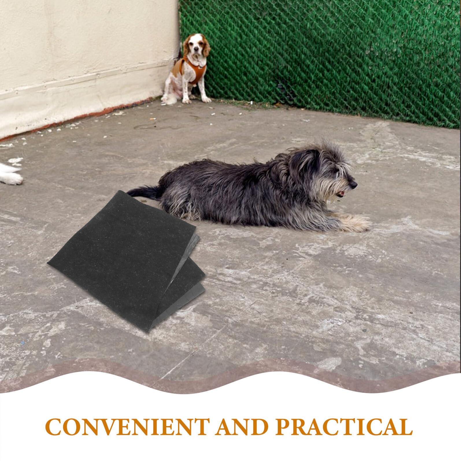TOYANDONA Almohadilla para Orina de Perro Lavable y Reutilizable de Fieltro para Entrenamiento en Casa y Jaula, Promueve Buenos Hábitos y Absorción