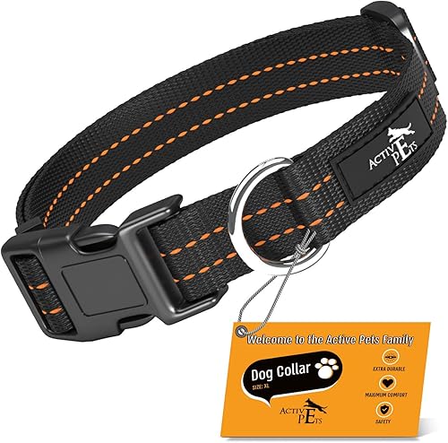 Miniatura 8 de Active Pets Collar de liberación rápida, collar transpirable para perros, collares para perros machos, collares para perros hembras, collares para