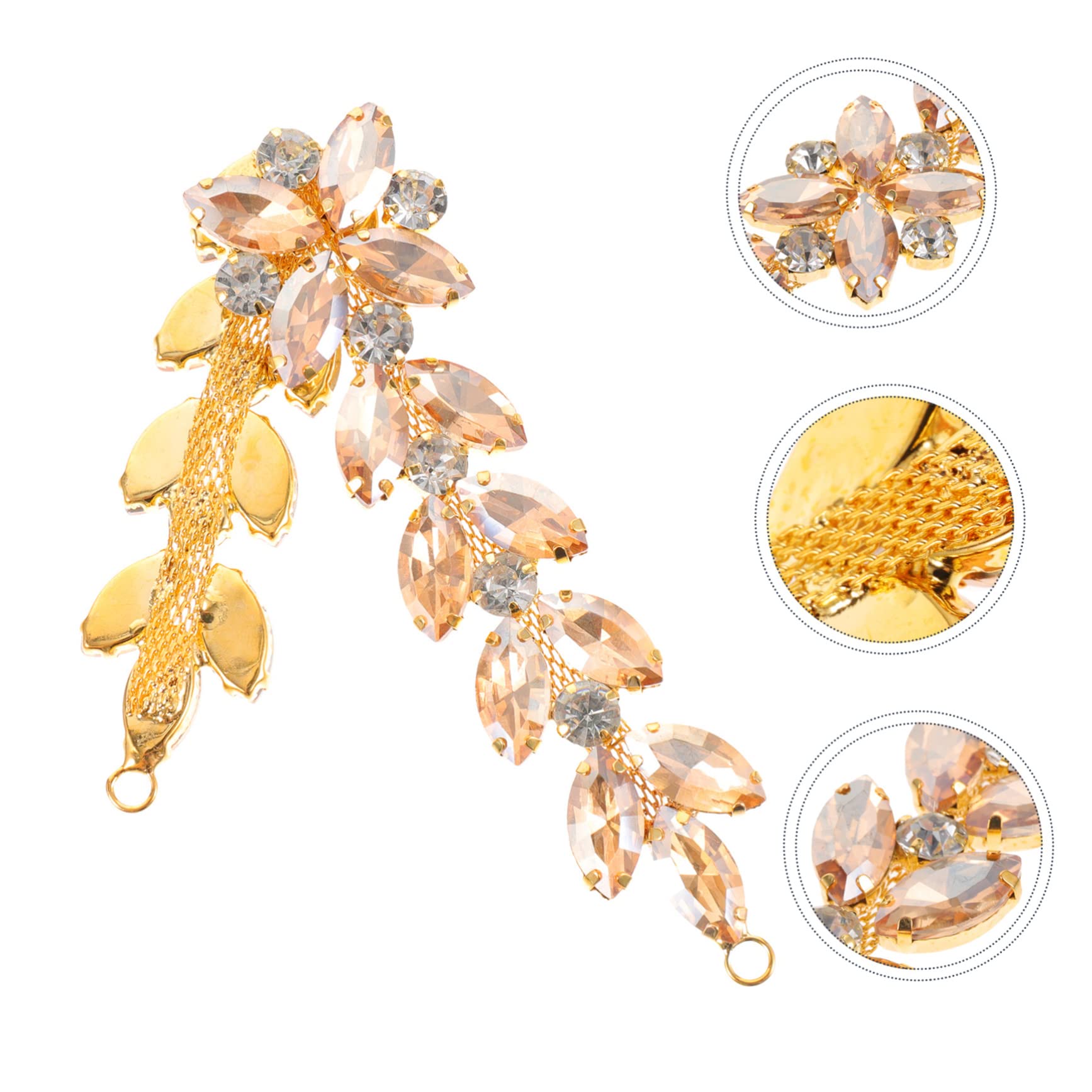 5stücke Shiny Glass Rhinestone Applique Für Hochzeitskleid Brautschärpe Und Deko Glitzernde Applikation Für Kleider Taschen Und Haarschmuck Elegant Und Langlebig Für