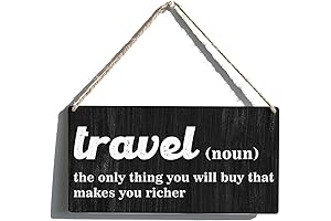 Exquisite Travel Sign for the Home to Inspire Wanderlust