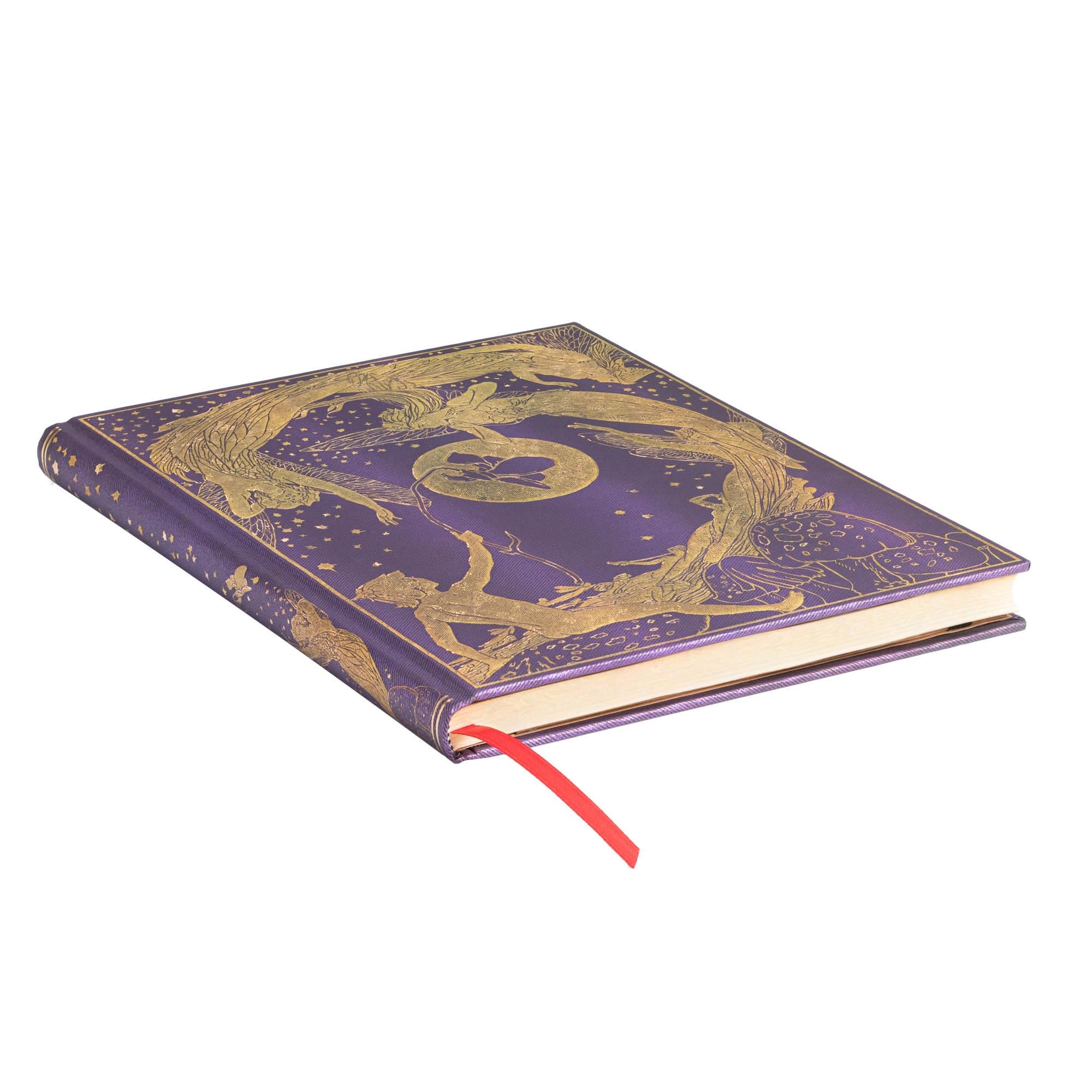 Paperblanks Cuadernos de Tapa Dura Hada Violeta | Rayado | Ultra (180 × 230 mm)