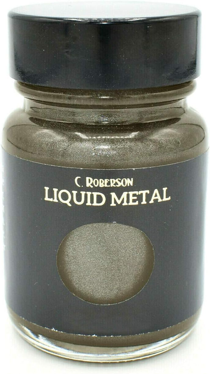 RobersonLiquid Metal : Acrylic : 30ml : Blackened Bronze