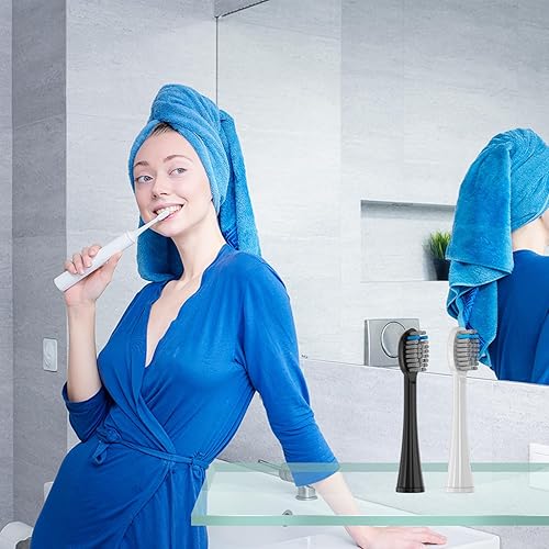 Miniatura 7 de Cabezales de cepillo de dientes de repuesto para hilo dental (6 piezas) aptos para Waterpik Sonic Fusion 2.0 SF-01, SF-02, SF03 y SF-04 Recambio de