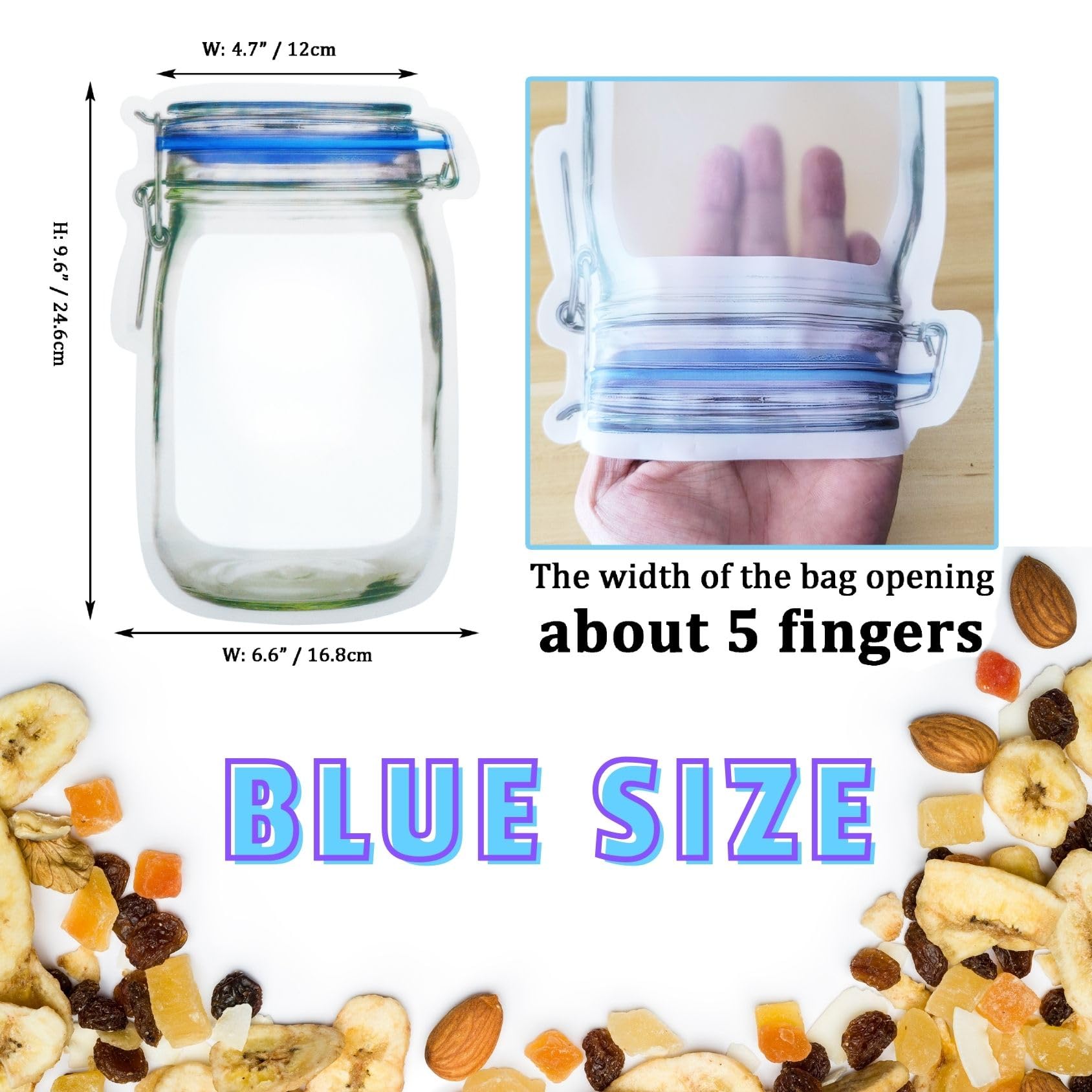 Sac De Rangement Étanche Portable, Ensemble De Sacs Secs Étanches 3 Couleurs Et 4 Capacités