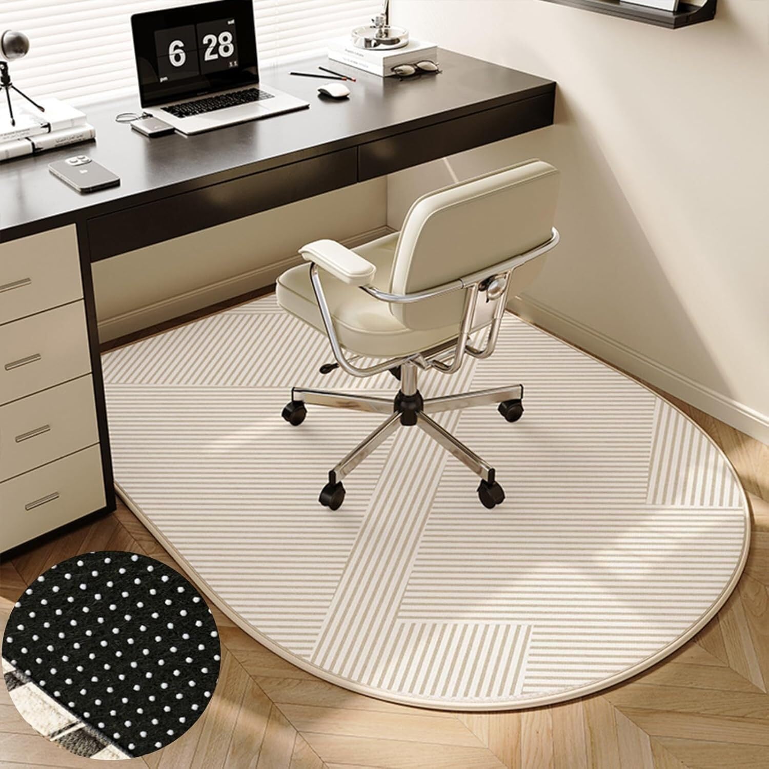 Tapis de protection antibruit et antidérapant moquettes 120x80