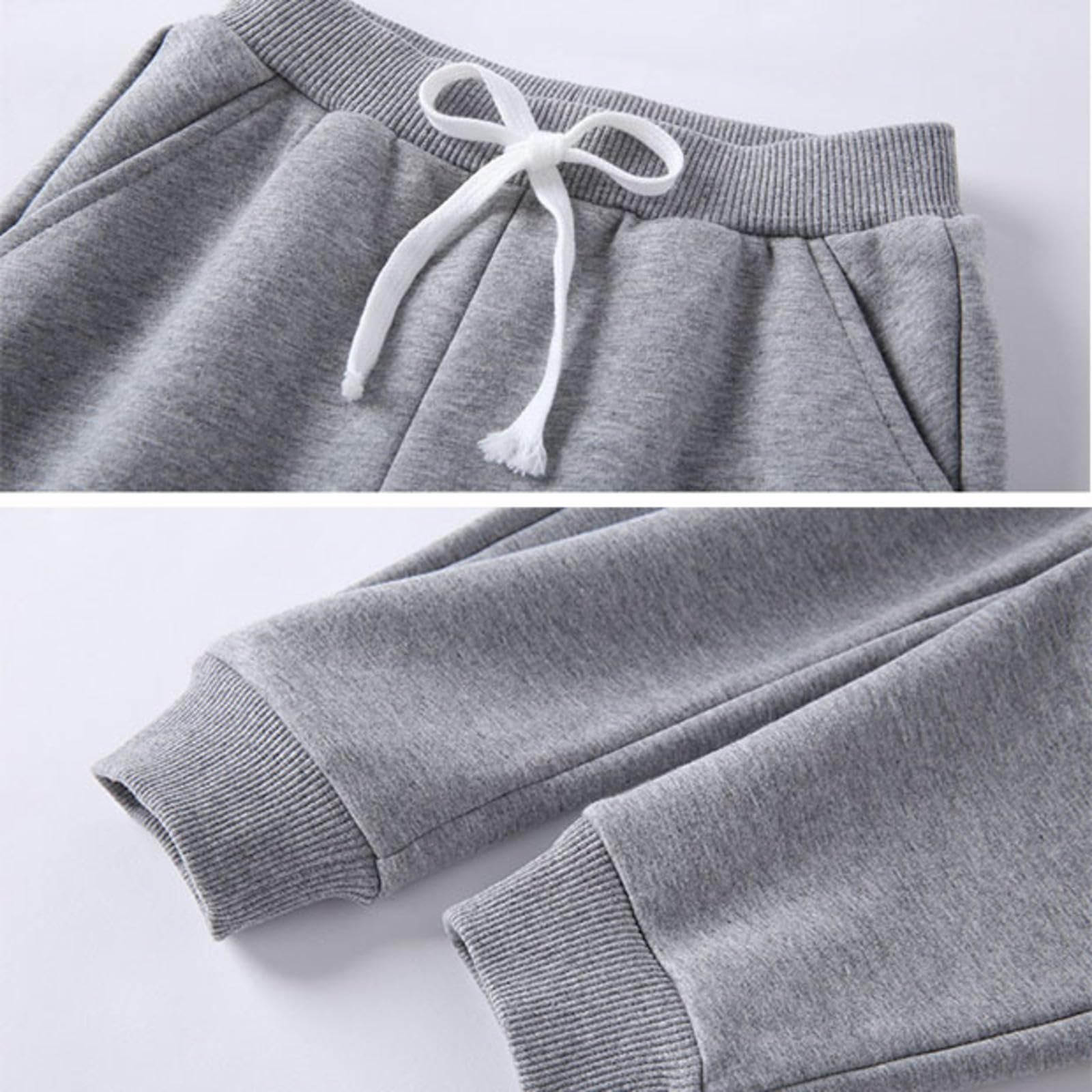 Tute Personalizzate per Bambini con Testo/Immagine Personalizzati, Personalizzato Felpa con Cappuccio e Pantaloni Invernale Spessa Calda Pullover Casual per Ragazzi e Ragazze