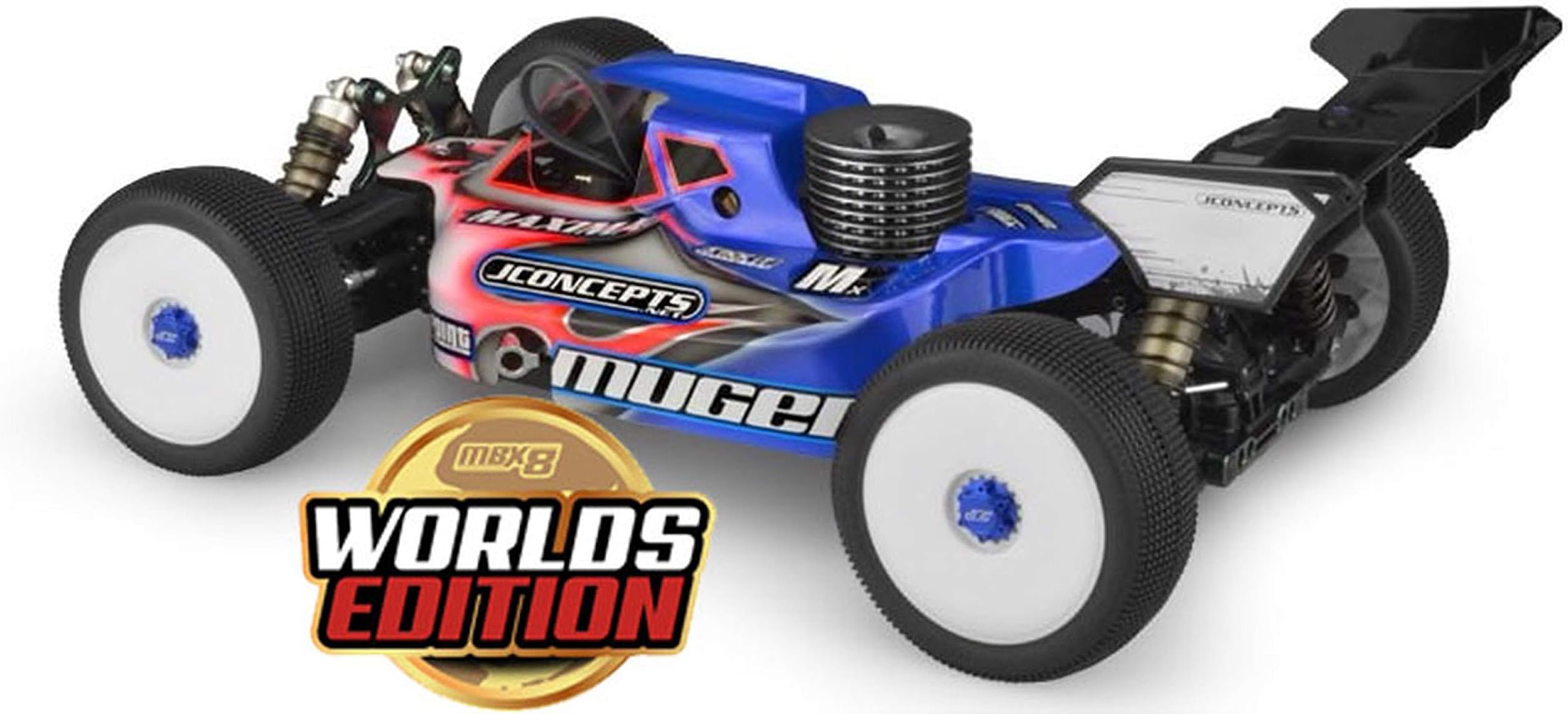 USA 1/8 MBX8 World's Edition 4WD Nitro Buggy Kit, MUGE2025