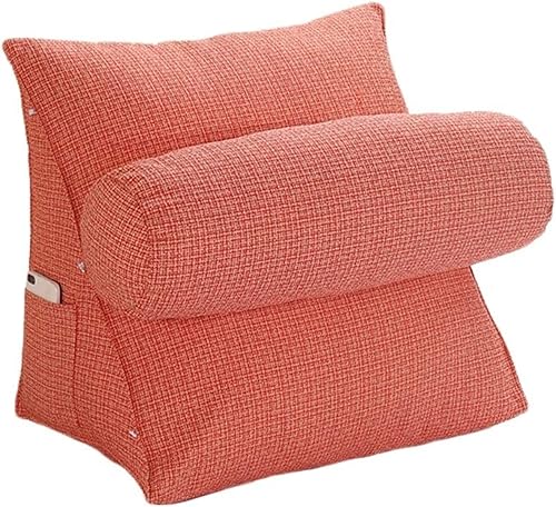 Miniatura 3 de Cuña de cojín triangular para cama, almohada de cuña para dormir, reflujo ácido, embarazo, respaldo ajustable para cama, almohadas de lectura
