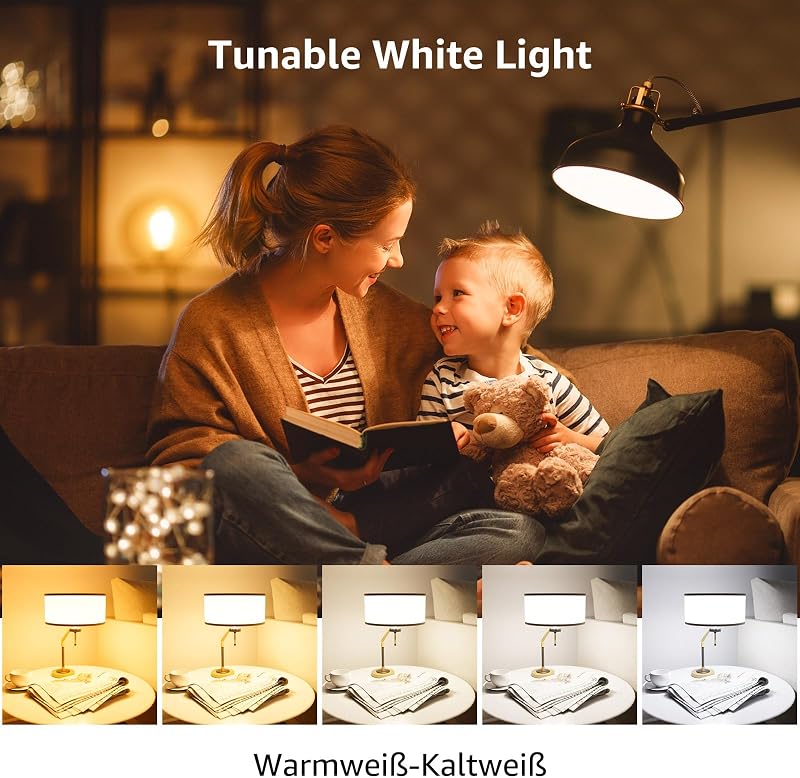 Lepro LED E27 9W RGB Színváltó Izzó Távirányítóval, 16 Szín és Meleg Fehér