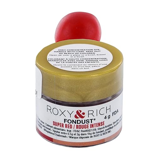 Miniatura 16 de Roxy & Rich Fondust - Colorante alimenticio en polvo, 0.14 oz Wedgewood
