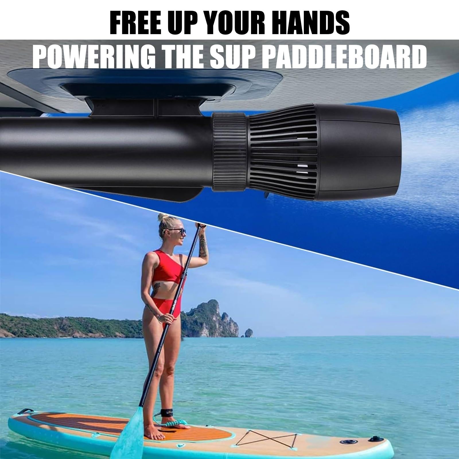 Nuevo Scooter Submarino Edición 2026 ,Vehículo Submarino de propulsión | Buceo Sea Scooter,Potente Motor de 500 W y 10 km/h + Batería extraíble de 10 Ah, Ideal para Buceo recreativo