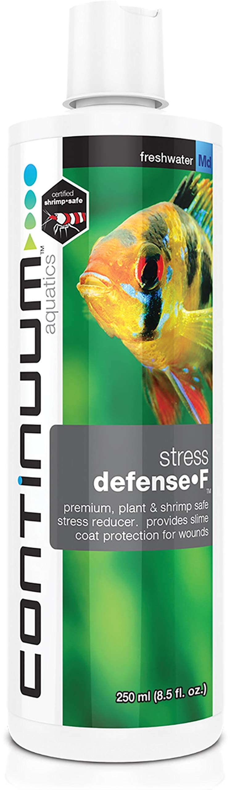 CONTINUUM AQUATICS Stress Defense F – Stress reducer and mucus layer for wounds, freshwater plants and shrimp safe