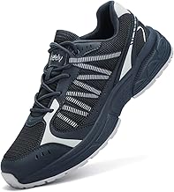 Kricely Trail Shoes Running Running Gymnastics Walking Sports Fitness Gym Casual Jogging Tennis Outdoor Trekking Basketball Sneakers, blue, 44 EU