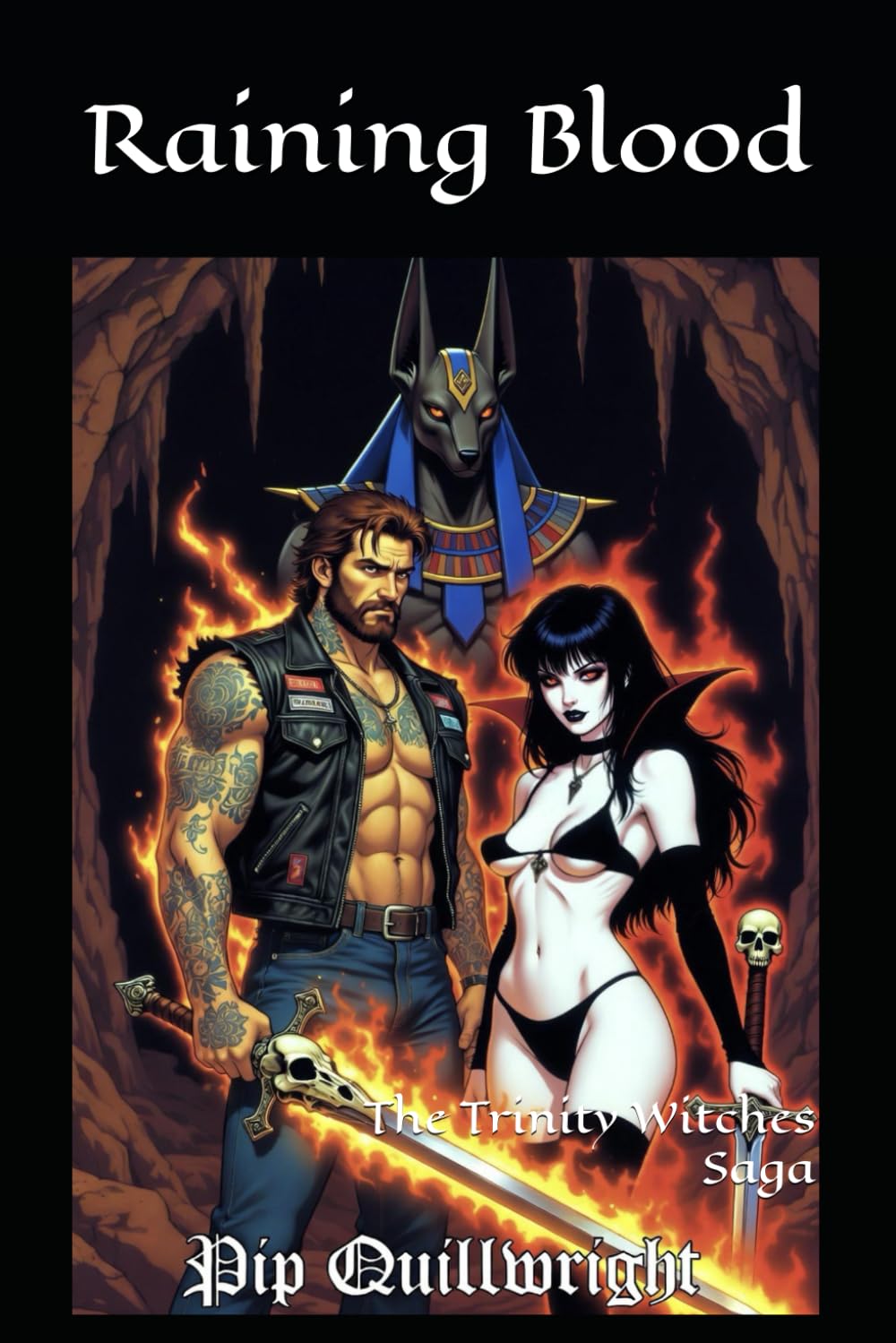 Raining Blood: Fully Illustrated Edition: The Trinity Witches Saga (The Trinity Witches Saga: Fully Illustrated Edition)