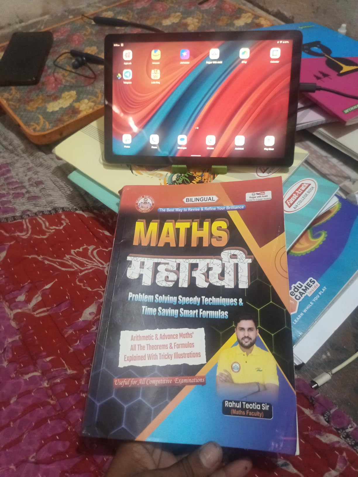 Maths Maharathi Formula Bilingual Book
