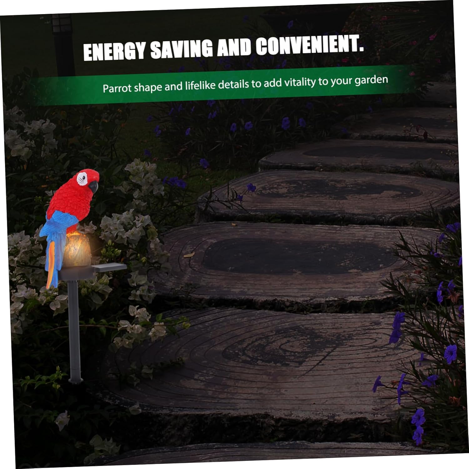 Solar Parrot Garden Lights Solar Parrot Lawn Lights Lights Outdoor Garden Stake Led Decorative Landscape for Garden Decor