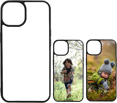 Eouine 5 fundas de teléfono en blanco de sublimación para Apple iPhone 13 Mini de 6.7 pulgadas, fundas protectoras personalizadas para teléfono con Eouine 5 fundas de teléfono en blanco de sublimación para Apple iPhone 13 Mini de 6.7 pulgadas, fundas protectoras personalizadas para teléfono con