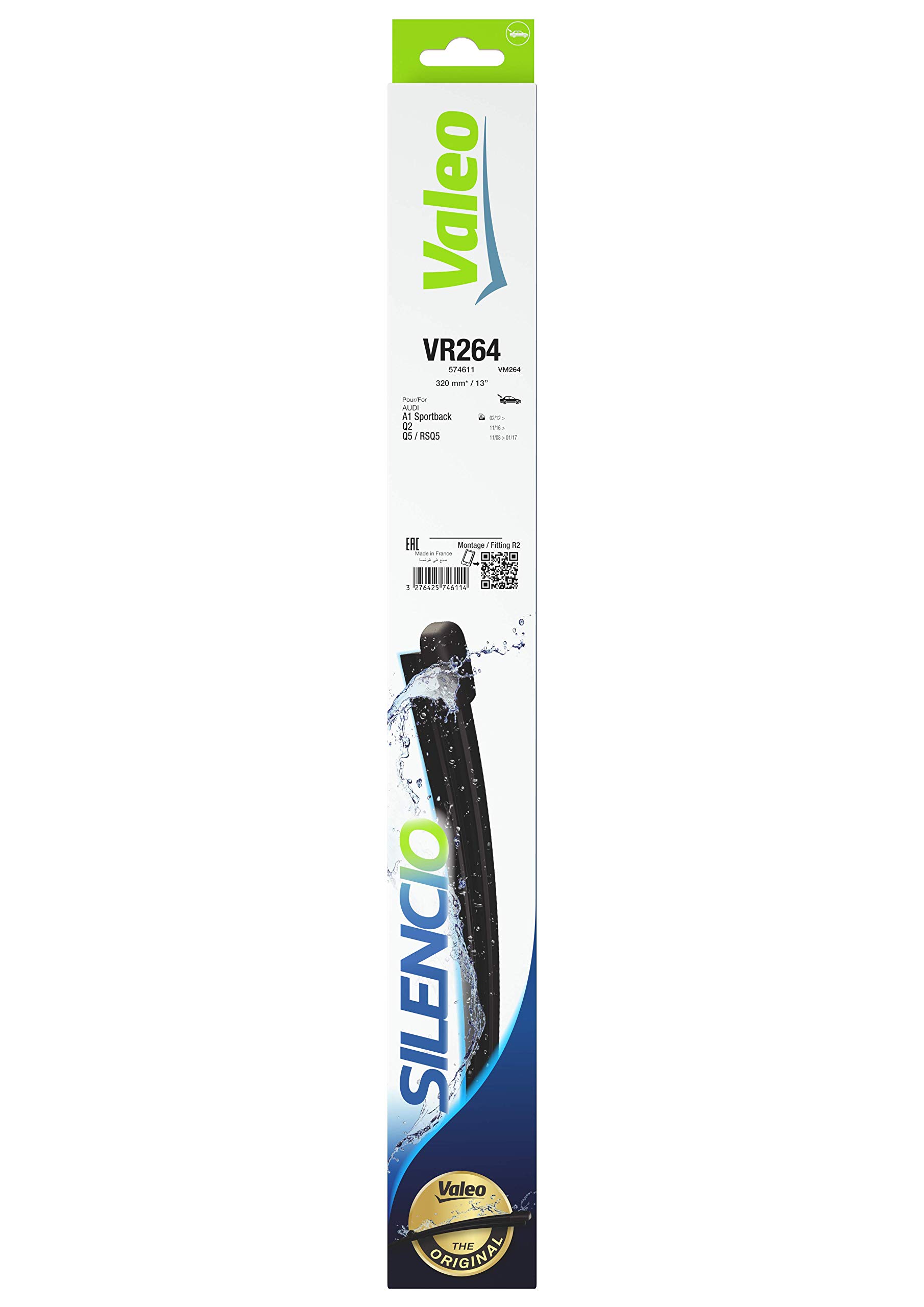 VALEO 574611 Spazzola Tergicristallo