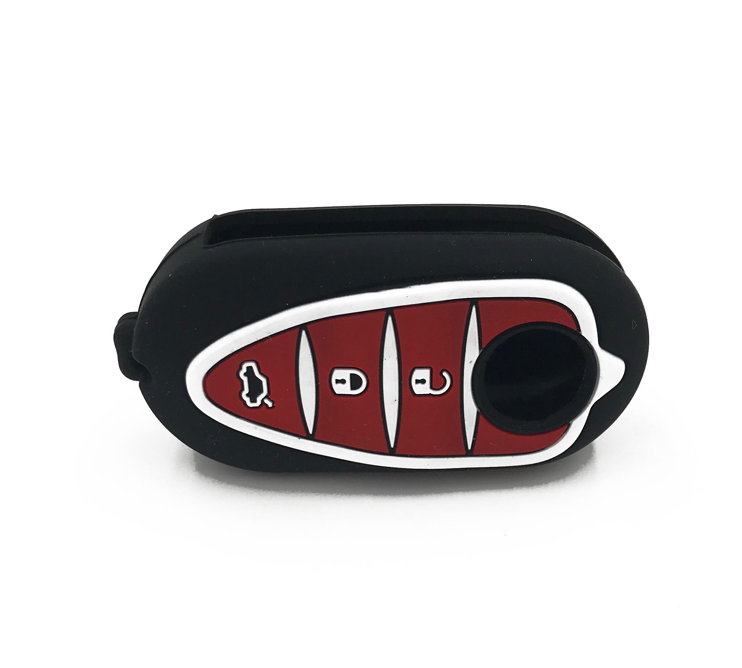 Carcasa De Repuesto Para Llave De Coche Alfa Romeo Mito / Giulietta 159 – Solo La Funda, Sin Electrónica. Fácil De Instalar Y Con Logotipo Original.