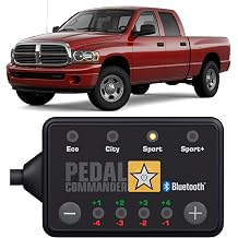PEDAL COMMANDER for Dodge Ram Truck 2005-2006 Throttle Response Controller - Not compatible w/Classic models, Plug-and-Play, Throttle Controller Performance Upgrade, Ram Truck Accessories