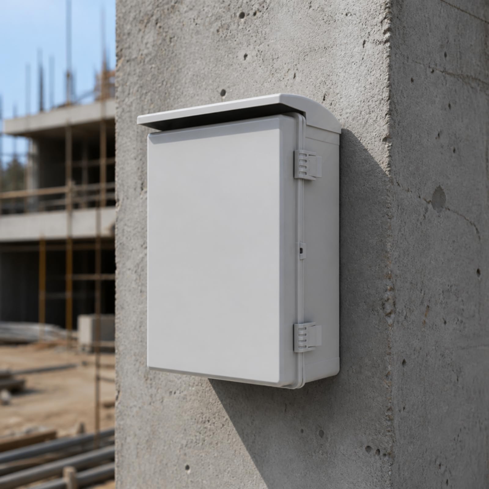 Milageto Caja Estanca IP66 Plástico/PC Resisn Al Impacto Gabine Sellado Anticorrosiva para Exriores, Talleres, Estilo D
