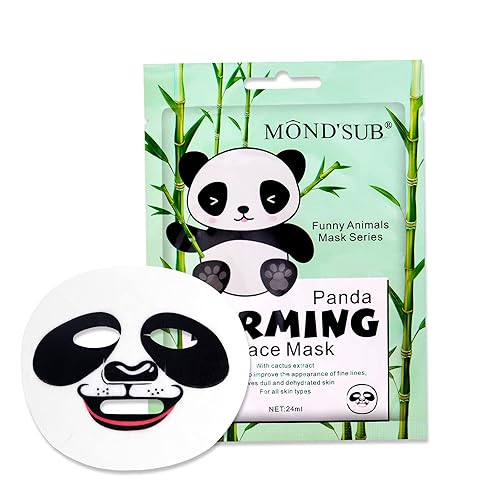 Miniatura 3 de Máscara de spa de animales, hoja de máscaras de personajes, pingüino, panda, tigre, gato, efectos nutritivos e hidratantes para todo tipo de piel,