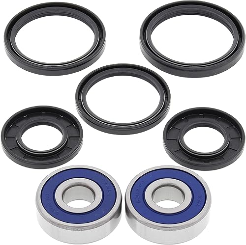 All Balls Racing Kit de rodamientos de rueda 25-1311 compatible con Honda CB300F 2015-2019, CB300F ABS 2017-2022, CB300R 2019, CB300R ABS 2019-2022,